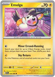 Pokemon Singles Instock: Emolga (030/086) [Mega Evolution: Chaos Rising]