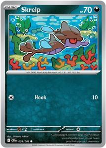 Pokemon Singles Instock: Skrelp (058/086) [Mega Evolution: Chaos Rising]