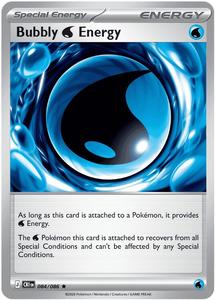 Pokemon Singles Instock: Bubbly W Energy (084/086) [Mega Evolution: Chaos Rising]