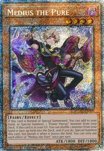 Yugioh Singles Instock: Medius the Pure (Starlight Rare) [DUAD-EN008] Starlight Rare