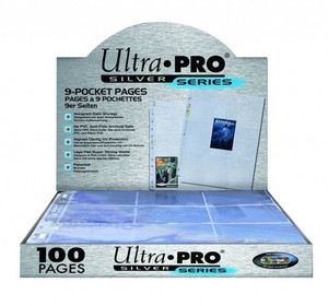 Products: ULTRA PRO Page - 9-Pocket Silver Series TCG NZ