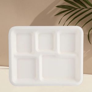 5 Compartment Bio School Tray x 500pcs