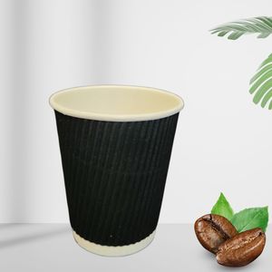 8oz Ripple Wall Paper Cup x 500pcs