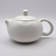 White Ceramic Teapot Set