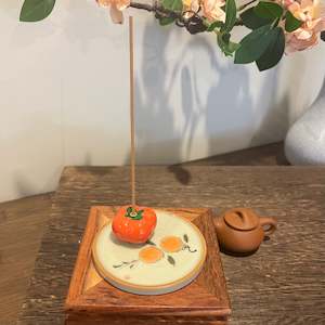 Incense Stick Holder (persimmon)