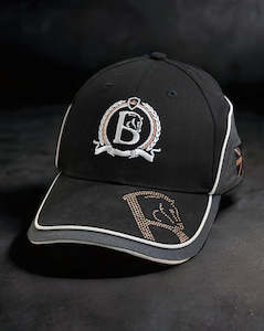 Accessories: Sparkle Black Grey and Rose Gold - Baseball Cap