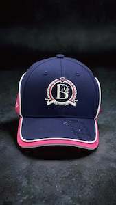 Sparkle Navy and Hot Pink - Baseball Cap