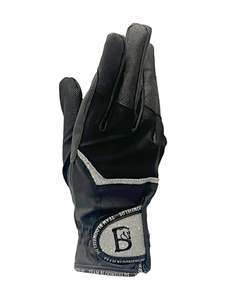 Sparkle Black & Silver Gloves