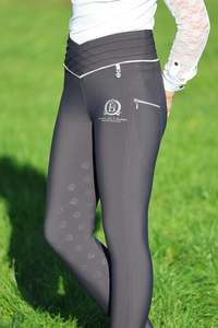 Maya Ultra High Pleated Leggings - Grey