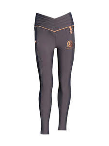 Children: Mini Maya Navy Ultra High Pleated leggings