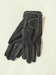 Accessories: Sparkle Black & Black Gloves
