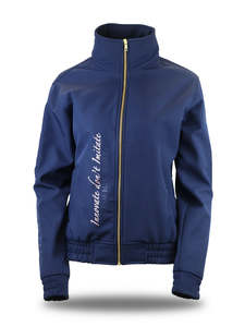 Clothing: Felicity Navy Showerproof Jacket
