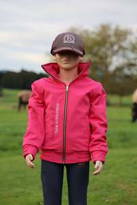 Kids Felicity Pink Showerproof Jacket