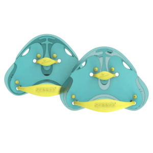 1 Training Aides Paddles: Speedo - Finger Paddle - Arctic Glass