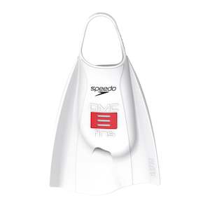 Speedo X DMC Elite II Fin - Bright White, White/Blue Atoll, Diva
