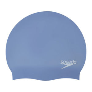 1 Caps: Speedo - Silicone Long Hair Cap - Curious Blue