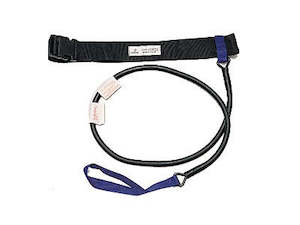 1 Resistance Technique: Eyeline - Short 120cm Junior Strength Swim Belt - Blue