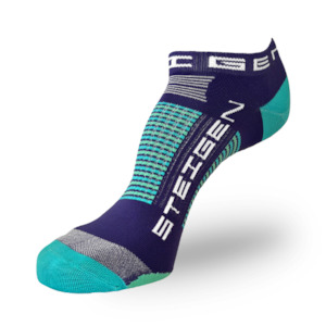 Cycling Apparel: Steigen - Zero Length Running Socks - Indigo