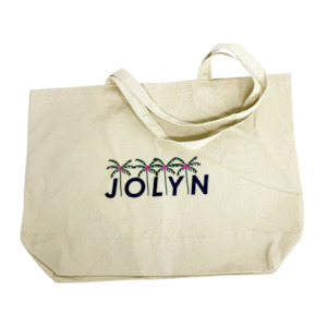 Accessories Bags: Jolyn - Tote Bag - Palm Tree