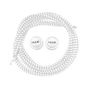 Tri Open Water Accessories: HUUB - Elastic Lock Laces - White