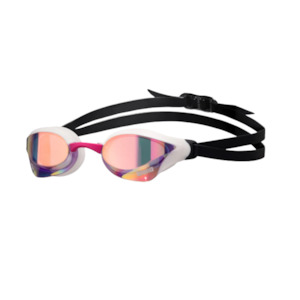 Goggles Adult Pool Racing: Arena - Cobra Core Swipe Mirror Goggle - Violet/Pink/White
