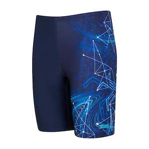 Swimwear 1: Zoggs - Boys - Mid Jammer - Spike Blue