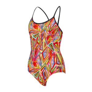 Swimwear Girls One Piece: Zoggs - Girls - Sprintback - Kona