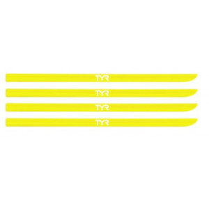 1 Training Aides Paddles: TYR - Hand Paddle Strap Kit - Yellow