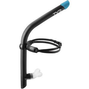 1 Training Aids Snorkles: TYR - Ultralite Snorkel 2.0 - Black