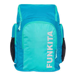 Accessories Bags: Funkita - Space Case Backpack - Mint Machine