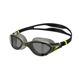 Goggles Adult: Speedo - Biofuse 2.0 Polarised Goggle - Olive/Black/Hyper/Smoke