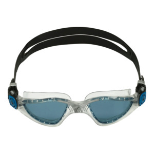 Goggles Adult: Aqua Sphere - Kayenne Smoke Lens Goggle - Clear/Silver