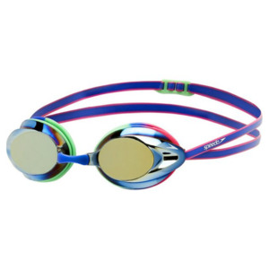 Goggles Adult Pool Racing: Speedo - Opal Mirror Goggle - Blue/Pink