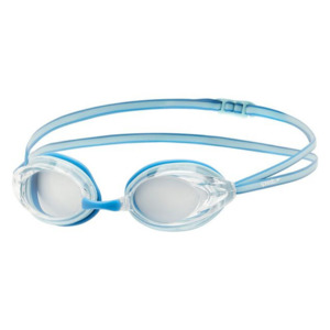 Goggles Adult Pool Racing: Speedo - Opal Clear Lens Goggle - Blue/Silver