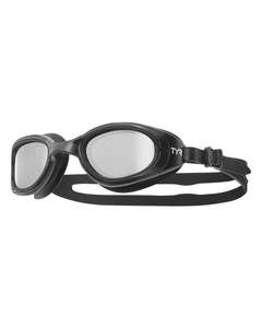 Goggles Adult Pool Training: TYR - Special Ops 2.0 Mirrored Goggle - Silver/Black