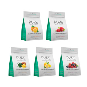 Nutrition Hydration: PURE - Electrolyte Hydration 500g Pouch - Assorted Flavours