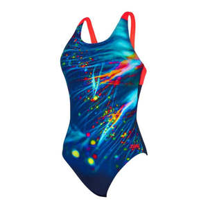 Swimwear Womens One Piece: Zoggs - Womens - Speedback One Piece - Orbital