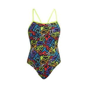 Swimwear Womens One Piece: Funkita - Womens - Swim Secure One Piece - Funk Me