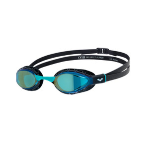 Goggle Accessories: Arena - Air Sonic Mirror Goggle - Aqua/Black