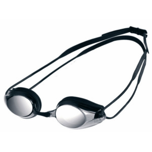 Goggles Adult: Arena - Tracks Mirror Goggle - Black Smoke Silver
