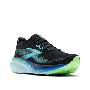1 Apparel: Brooks - Mens Adrenaline GTS Running Shoe - Black/Ipanema/Mint