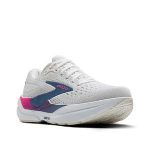 Brooks - Womens Ghost Max 3 Running Shoe - White/Moonlight/Pink