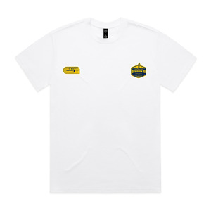 Event Merch: Teamline - Swimming NZ Div II 2026 - T-Shirt - White (ORDERS NOW CLOSED)
