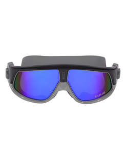 HUUB - Ryft Open Water Swim Mask - Grey/Matt Black Frame - Dark Smoke Mirror Lens
