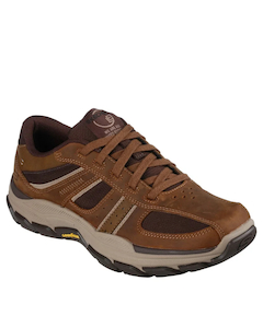 Skechers Clearance: Mens Skechers Respected – Edgemere Desert