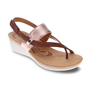Womens Footwear: Revere Honolulu Backstrap Wedge