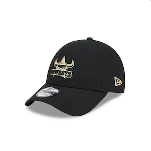 NRL Hats: NRL Cowboys940 Snapback Cap Black/Gold