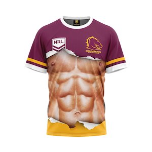 Nrl: NRL Broncos “Ripped” Tee