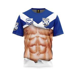 Nrl: NRL Bulldogs “Ripped” Tee