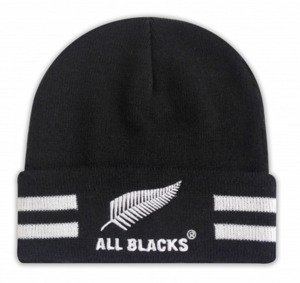 All Blacks: All Blacks Kids Turn Up Beanie